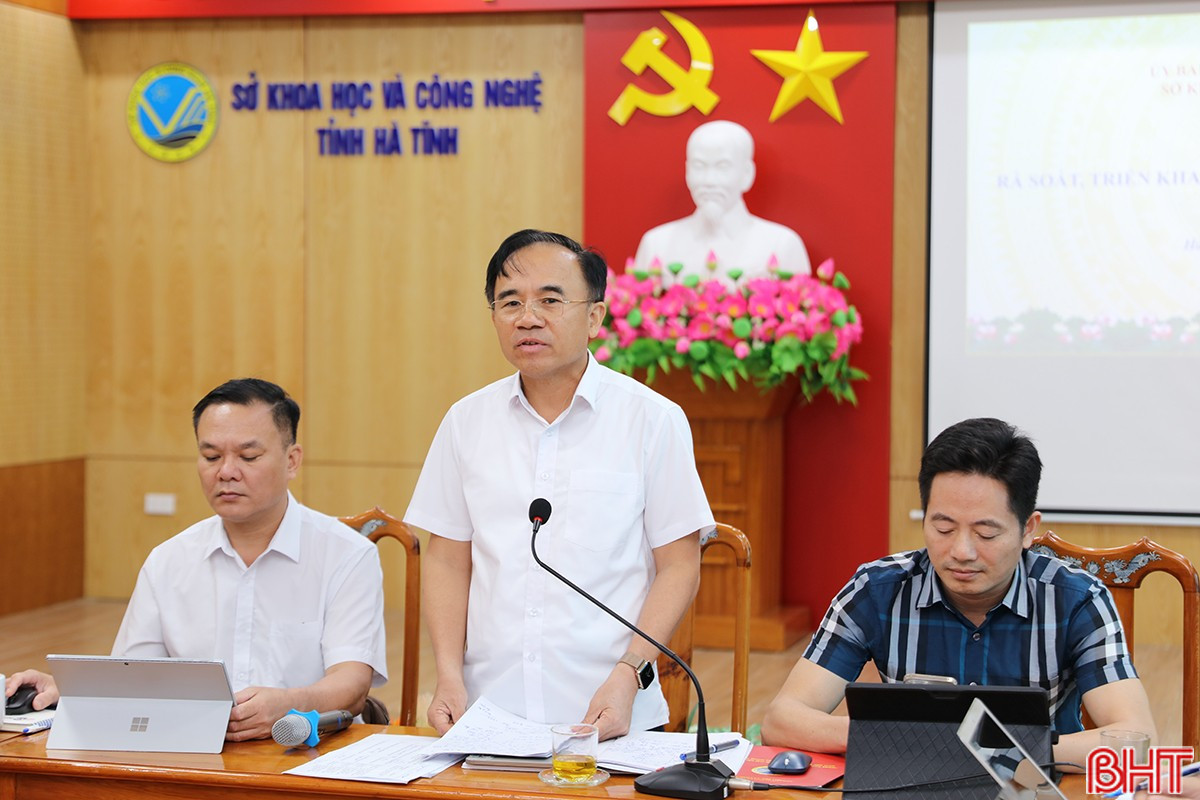 Rà soát, triển khai nhiệm vụ công nghệ thông tin, chuyển đổi số