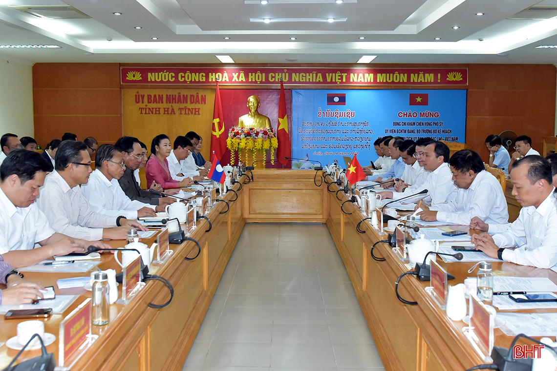 Tập trung thực hiện các nội dung hợp tác đầu tư tại các bến cảng Vũng Áng giữa Việt Nam và Lào