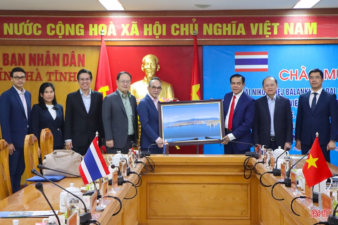 Luôn đồng hành, phối hợp để doanh nghiệp Thái Lan đầu tư phát triển tại Hà Tĩnh