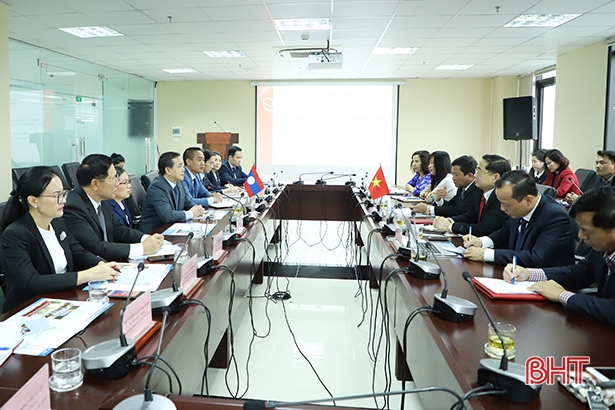 Đại học Hà Tĩnh đóng góp quan trọng trong đào tạo nhân lực cho CHDCND Lào