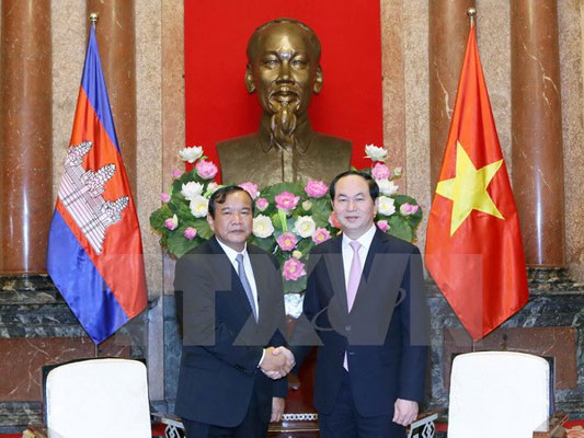 Chủ tịch nước tiếp Bộ trưởng Ngoại giao và Hợp tác quốc tế Campuchia