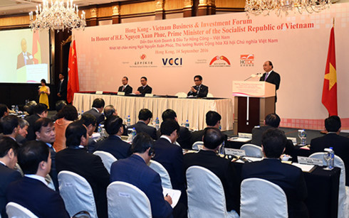 Thủ tướng: Việt Nam chào đón các nhà đầu tư Hong Kong