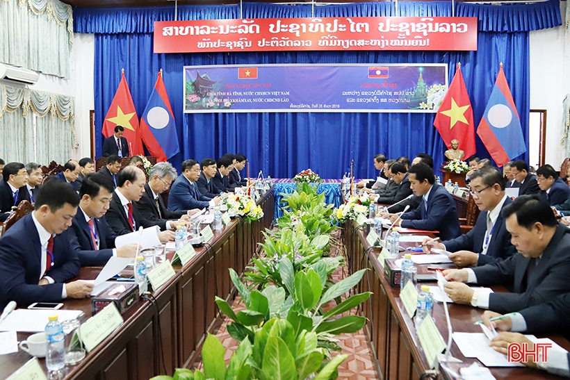 Hà Tĩnh và Bôlykhămxay xây dựng hình mẫu về hợp tác hữu nghị đặc biệt Lào - Việt