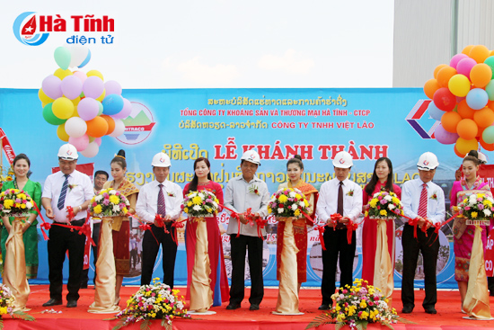 Mitraco khánh thành Nhà máy Bột thạch cao cao cấp tại Lào