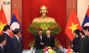 Ngày đầu thăm chính thức Việt Nam của Tổng Bí thư, Chủ tịch nước Lào