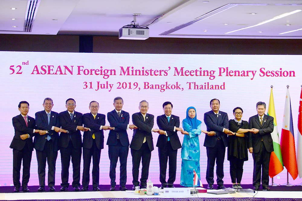 Ngoại trưởng ASEAN ra Tuyên bố chung bày tỏ quan ngại về tình hình Biển Đông