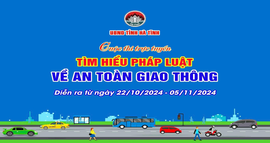 Thể lệ Cuộc thi trực tuyến “Tìm hiểu pháp luật về an toàn giao thông”