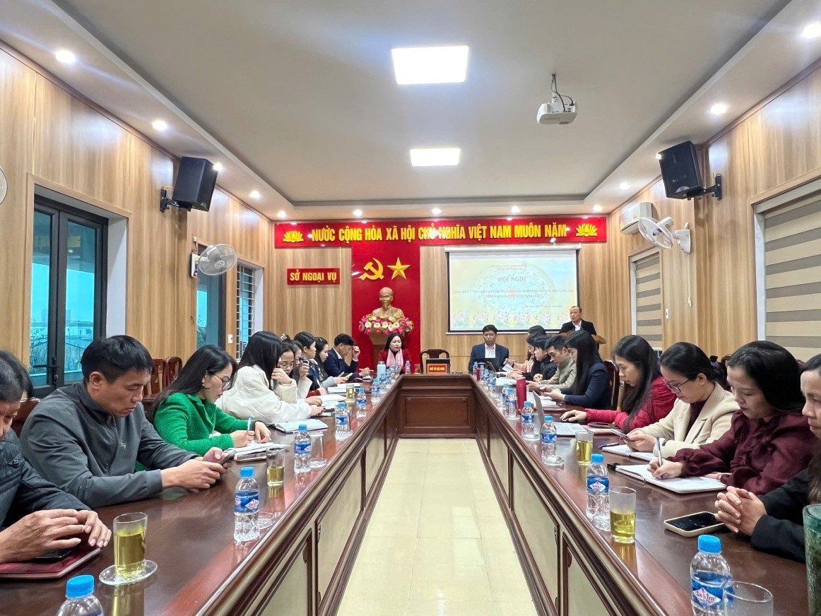 SỞ NGOẠI VỤ TỔ CHỨC HỘI NGHỊ TỔNG KẾT CÔNG TÁC XÂY DỰNG ĐẢNG VÀ NHIỆM VỤ CHÍNH TRỊ NĂM 2025; TRIỂN KHAI...