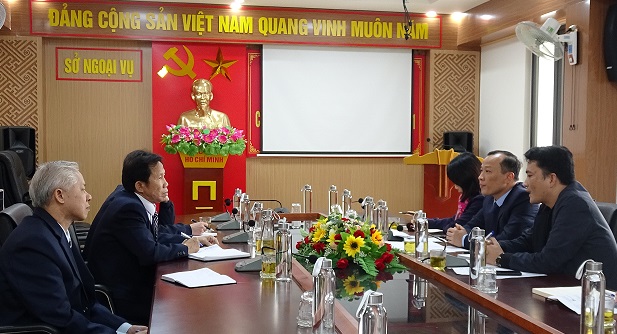 Tăng cường phối hợp giữa Sở Ngoại vụ Hà Tĩnh và Tổng Lãnh sự quán Lào tại Đà Nẵng