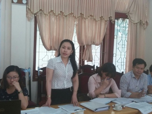 Đoàn Thanh tra Sở Ngoại vụ làm việc tại huyện Nghi Xuân
