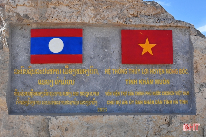 Thủy lợi Nỏng Bốc - mát đồng ruộng, vun đắp tình hữu nghị Việt - Lào