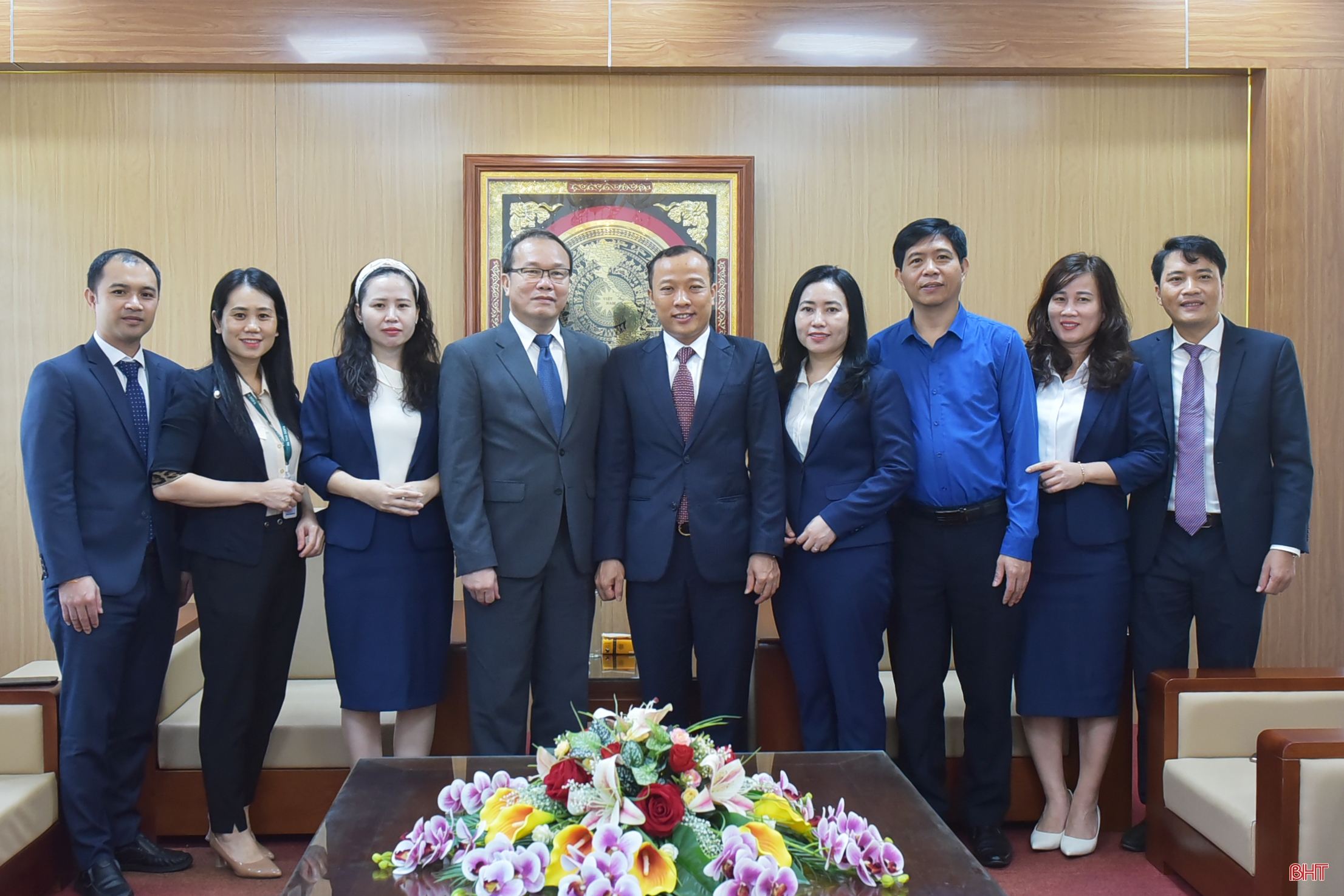 Tân Tổng Lãnh sự Lào tại Đà Nẵng chào xã giao lãnh đạo Hà Tĩnh