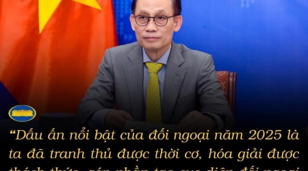 Ủy viên Bộ Chính trị, Bộ trưởng Ngoại giao Lê Hoài Trung...